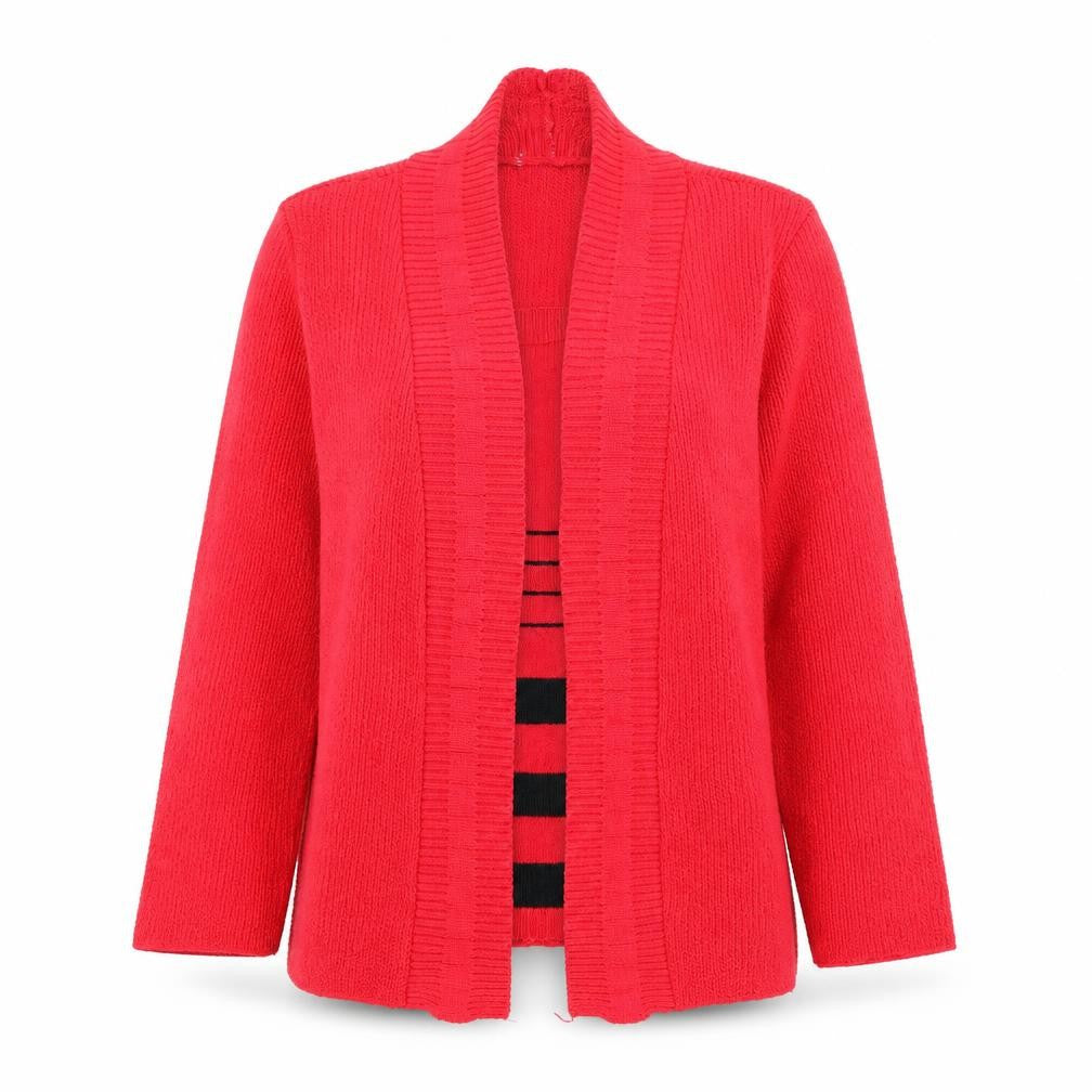 Preworn Womens Red Striped  Pullover Jumper Size M  - Jumper/cardigan