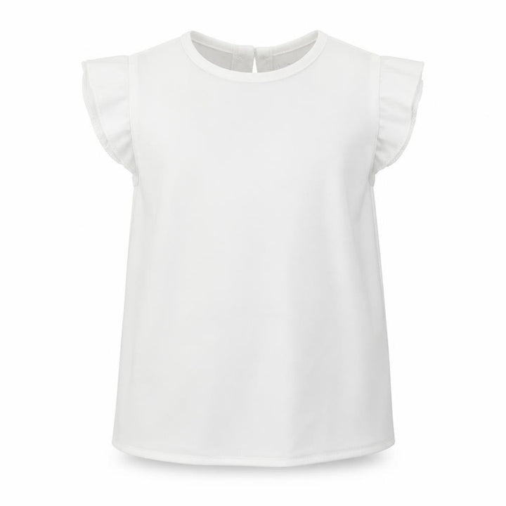 Nutmeg Girls White Basic Blouse Size 7-8 Years