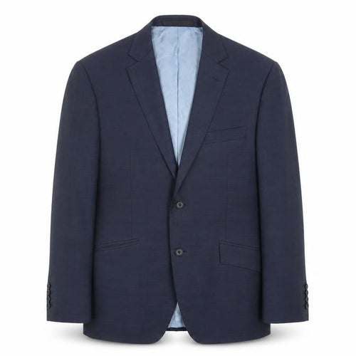 Marks & Spencer Mens Blue  Rayon Jacket Suit Jacket Size 38