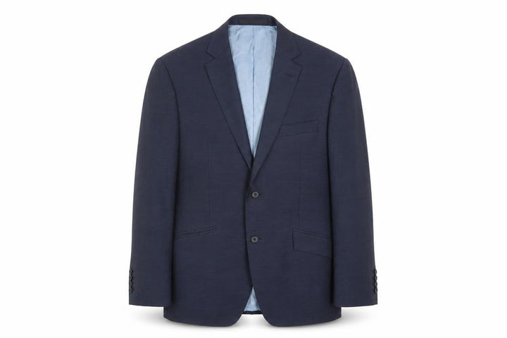 Marks & Spencer Mens Blue Rayon Jacket Suit Jacket Size 38