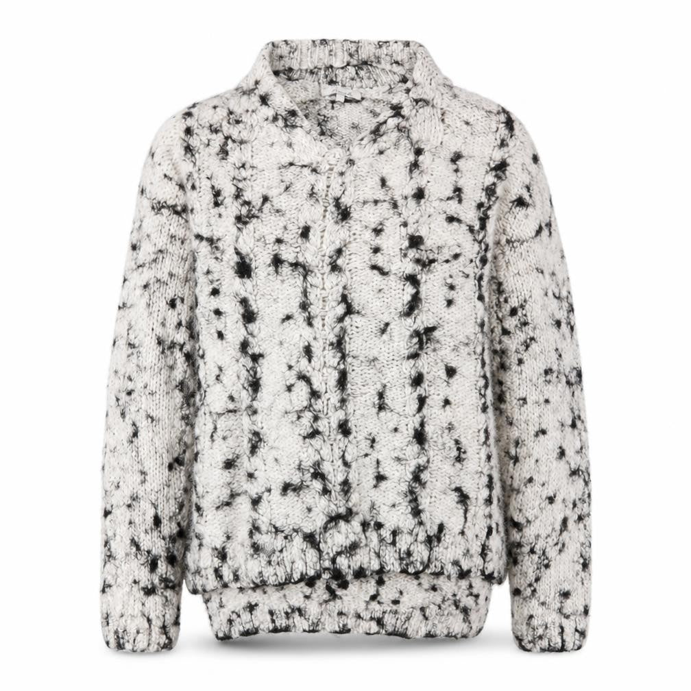 Front view of Peacocks women’s white knit jumper, size S
