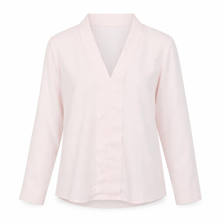 IVIVI Womens Pink   Basic Blouse Size S