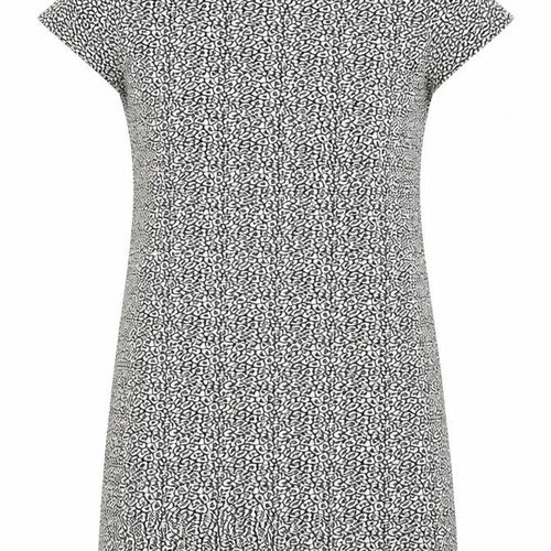 Miss Selfridge  Womens White Animal Print  A-Line  Size 10