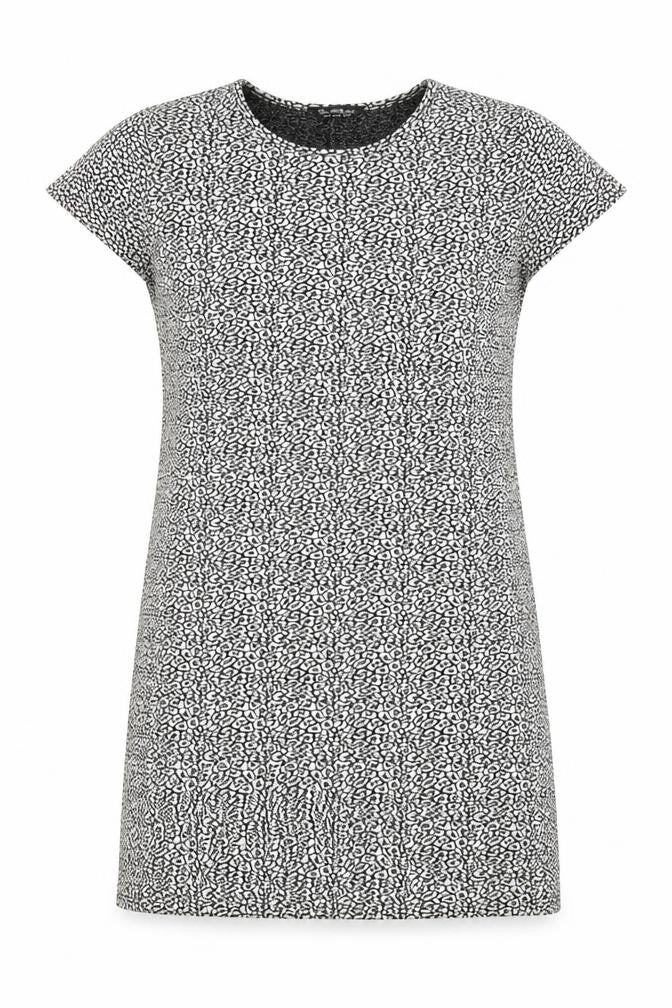 Miss Selfridge  Womens White Animal Print  A-Line  Size 10