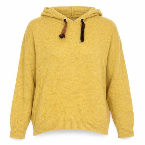 Matalan Womens Yellow   Pullover Hoodie Size M