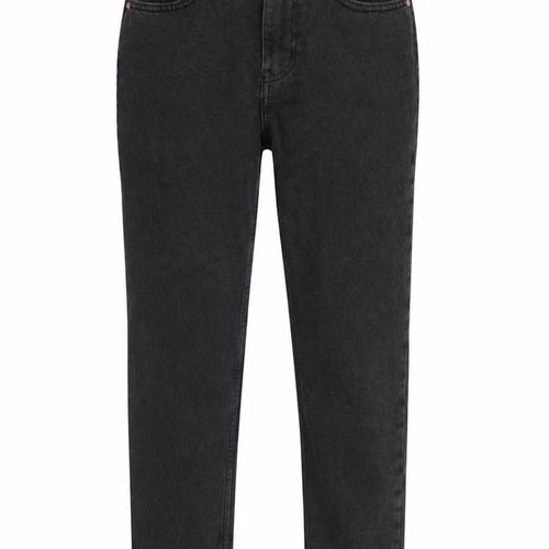Denim Co. Womens Black  Denim Straight Jeans Size 8 L28 in