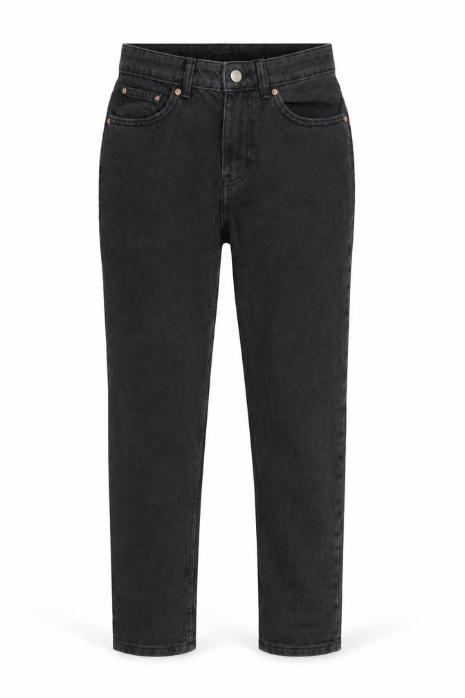 Denim Co. Womens Black  Denim Straight Jeans Size 8 L28 in