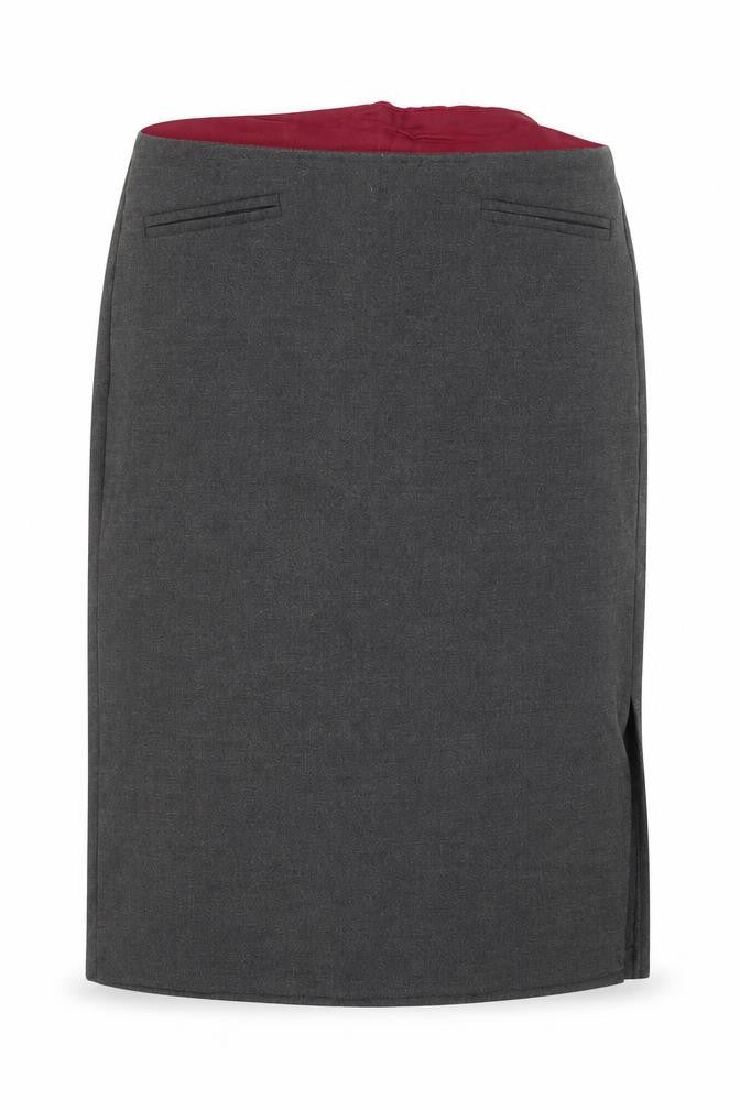 Miss Selfridge Womens Grey   A-Line Skirt Size 10