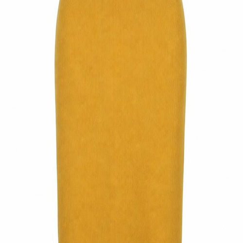 Hera London Womens Yellow   A-Line Skirt Size L