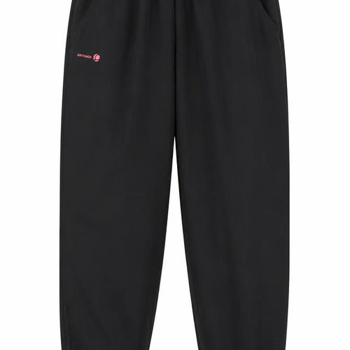 Preworn Mens Black   Windbreaker Trousers Size 28 in L30 in - Elastic Waist