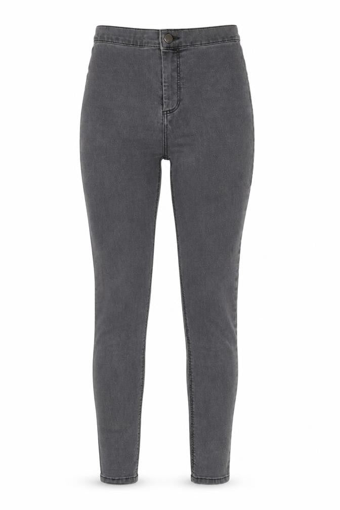 Topshop Womens Grey  Denim Skinny Jeans Size 25 in