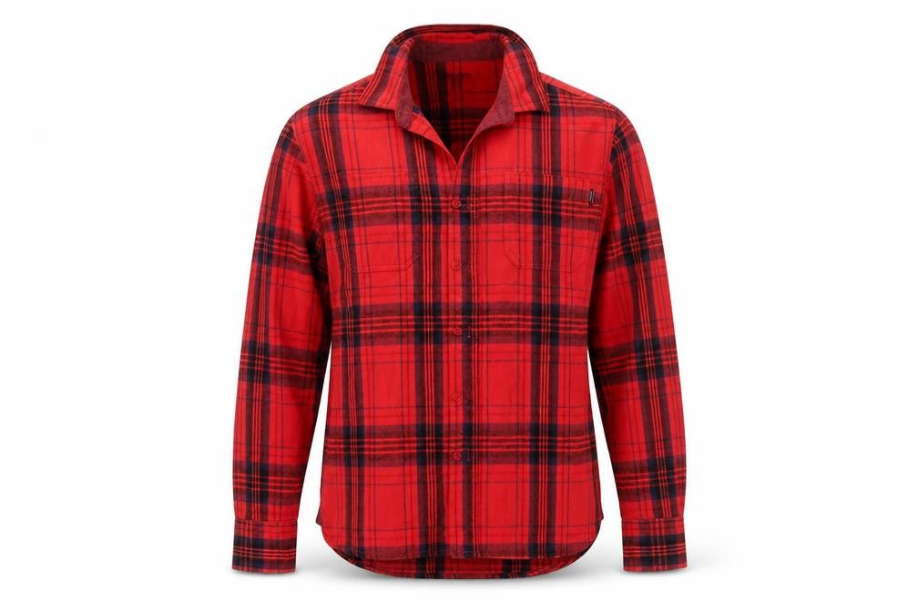 Insight Mens Red Check   Button-Up Size S