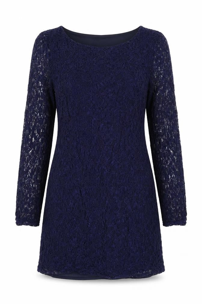 F&F Womens Blue  Lace A-Line  Size 10