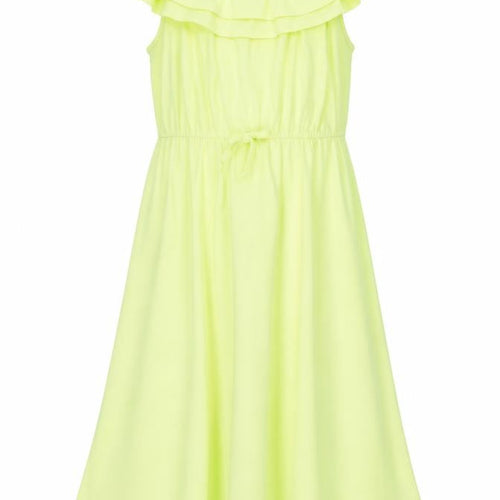 I Heart Girlswear Girls Yellow   Fit & Flare  Size 8 Years