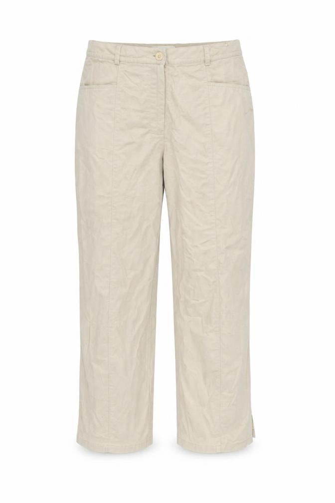 Yoors Womens Beige   Pedal Pusher Trousers Size 10 L23 in