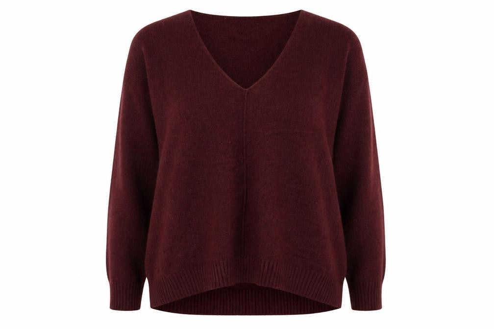 H&M Womens Red   Pullover Jumper Size M