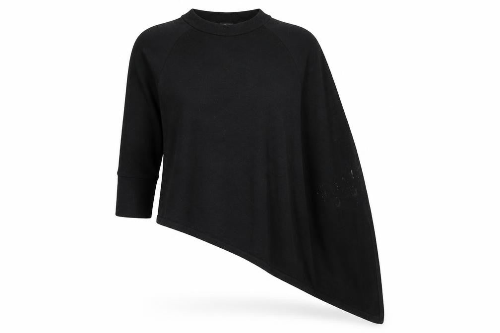 Front view of River Island women’s black jumper, size UK 6