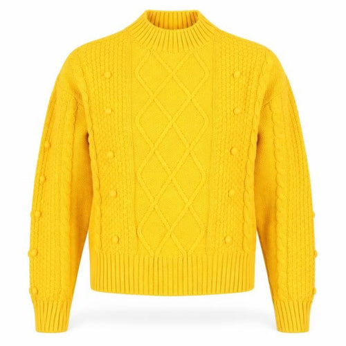 Matalan Girls Yellow   Pullover Jumper Size 14 Years
