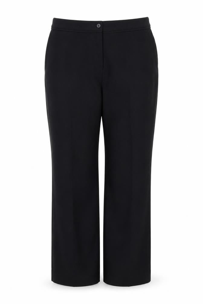 M&S Womens Black   Trousers  Size 14 L28 in