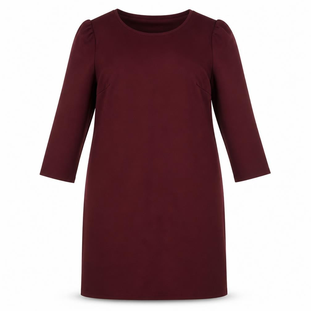 Front view of New Look women’s purple a-line, size UK 8