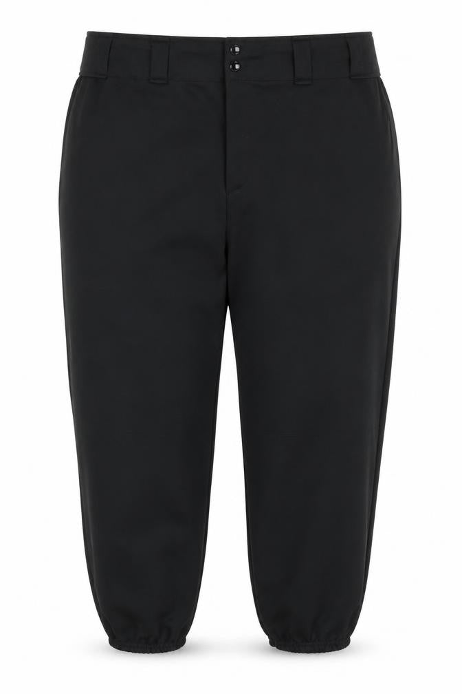 Augusta Womens Black   Cropped Trousers Size L L23 in