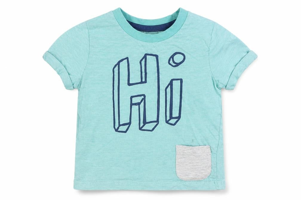 F&F Baby Green   Basic T-Shirt Size 9-12 Months