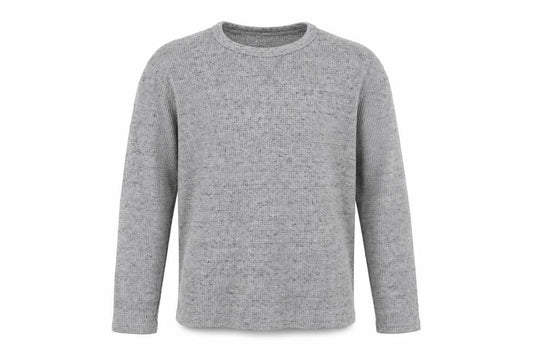Front view of Primark men’s grey jumper, size S