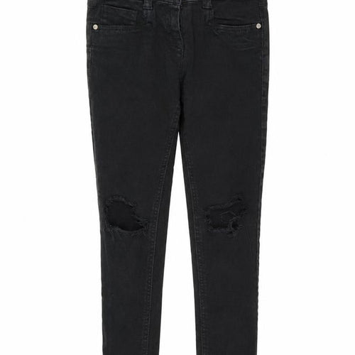NEXT Boys Black   Skinny Jeans Size 9 Years - Ripped details