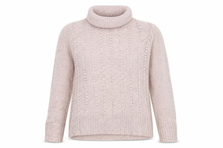 M&Co Womens Pink Knit Pullover Jumper Size 14
