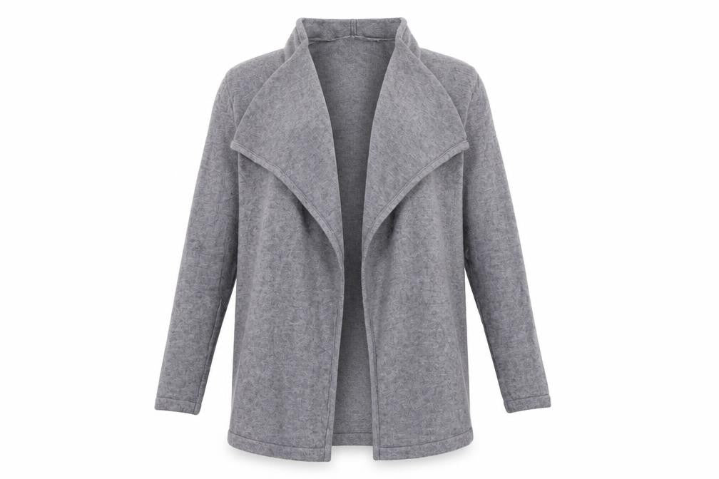 Betty Barclay Womens Grey   Cardigan Jumper Size 10  - Open front