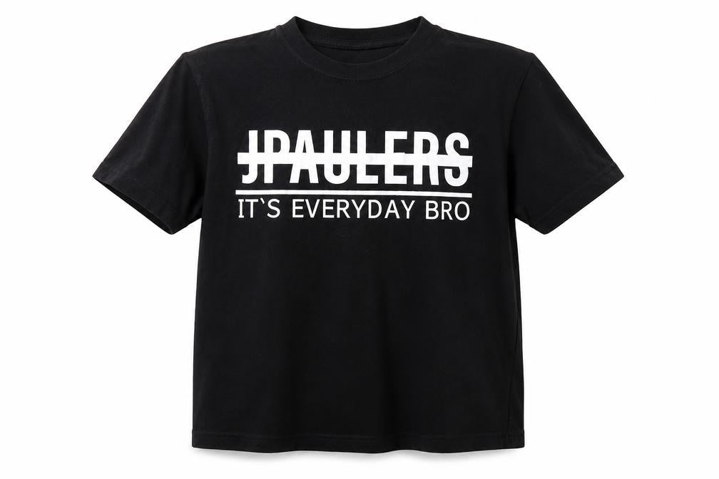 Club Boys Black   Basic T-Shirt Size 9-10 Years  - slogan