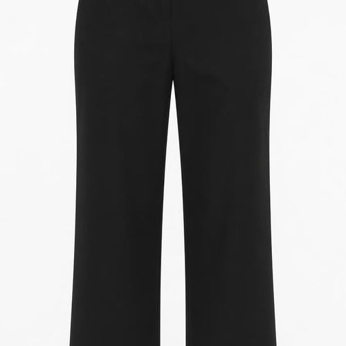m&S Womens Black   Trousers  Size 10 L25 in
