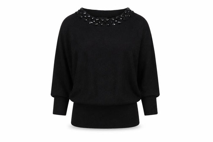 Wallis Womens Black   Pullover Jumper Size S  - cold shoudler