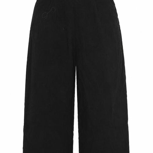 Zara Womens Black  Rayon Bloomer Trousers Size S L24 in