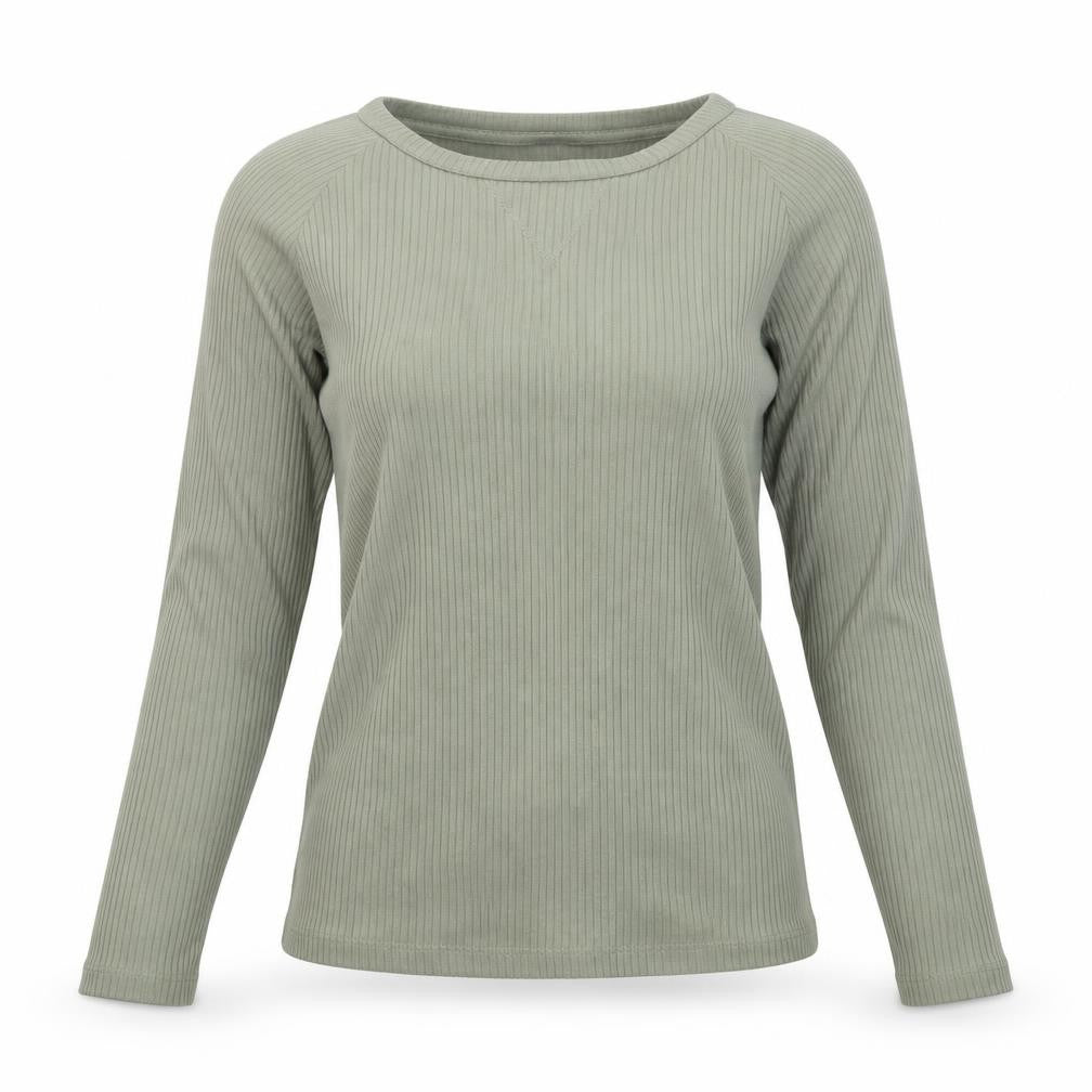 Brave Soul Womens Green  Knit Pullover Jumper Size M