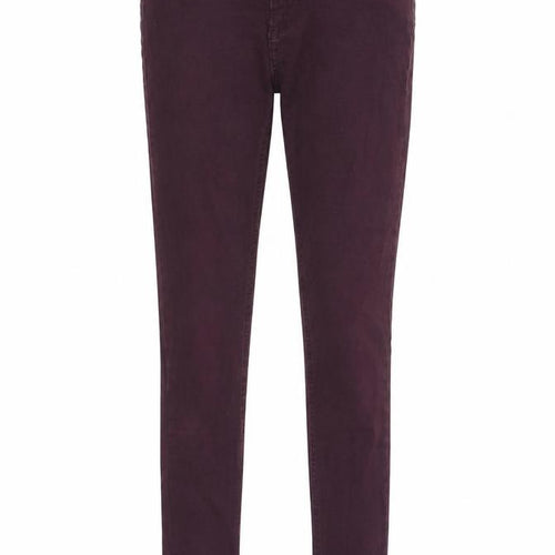 F&F Womens Purple Animal Print Denim Skinny Jeans Size 6 L28 in