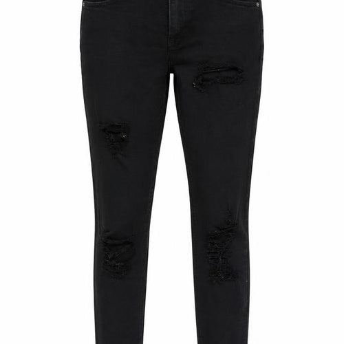 Topshop Womens Black  Denim Skinny Jeans Size 28 in L32 in