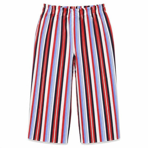George Womens Blue Striped  Trousers  Size 14 L20 in