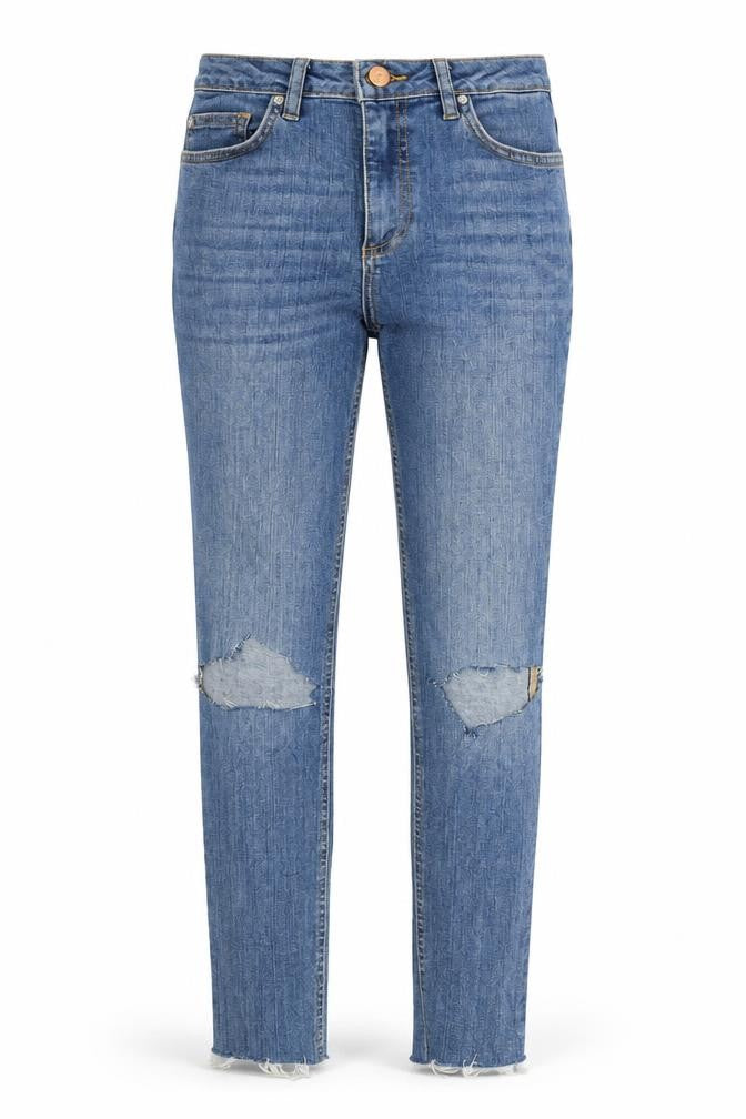 Preworn Womens Blue  Denim Skinny Jeans Size 26 in L29 in