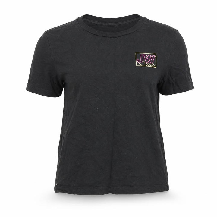 Jack Wills Womens Black Basic T-Shirt Size 6