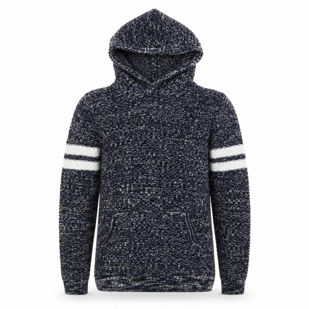 Matalan Boys Blue  Knit Pullover Hoodie Size 12 Years