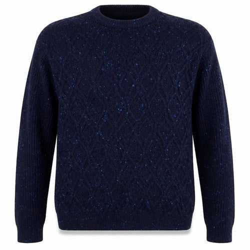 Buton Mens Blue  Knit Pullover Jumper Size XL