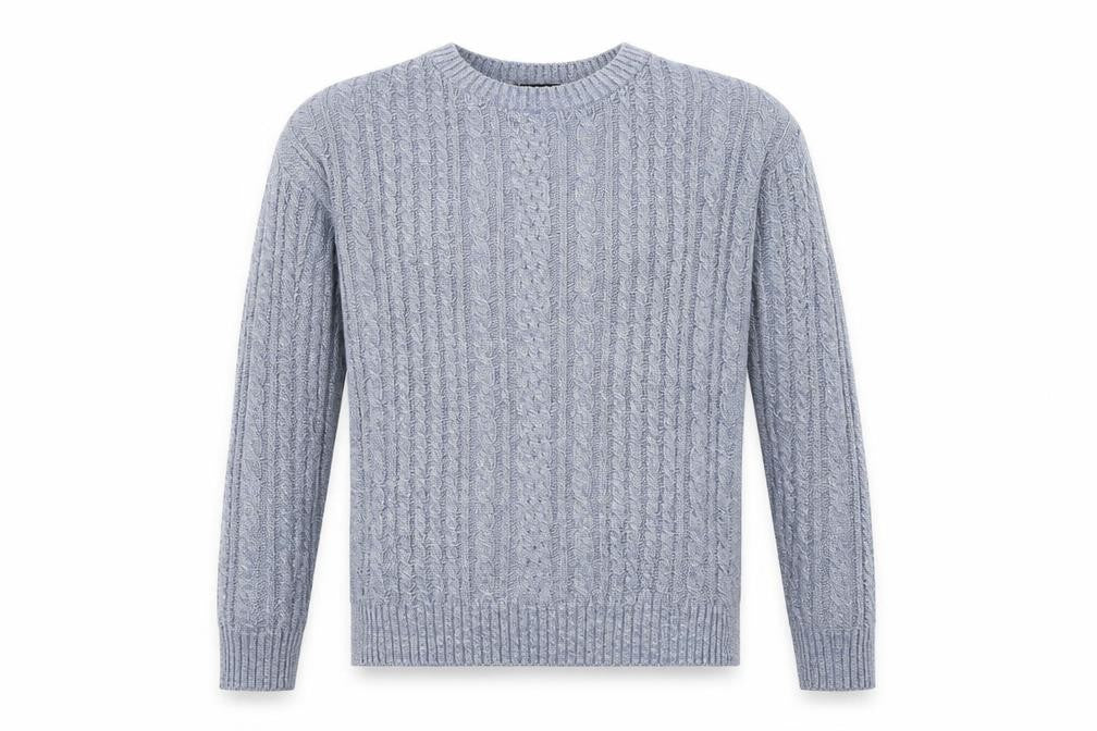 Ceader wood state Mens Blue  Knit Pullover Jumper Size M