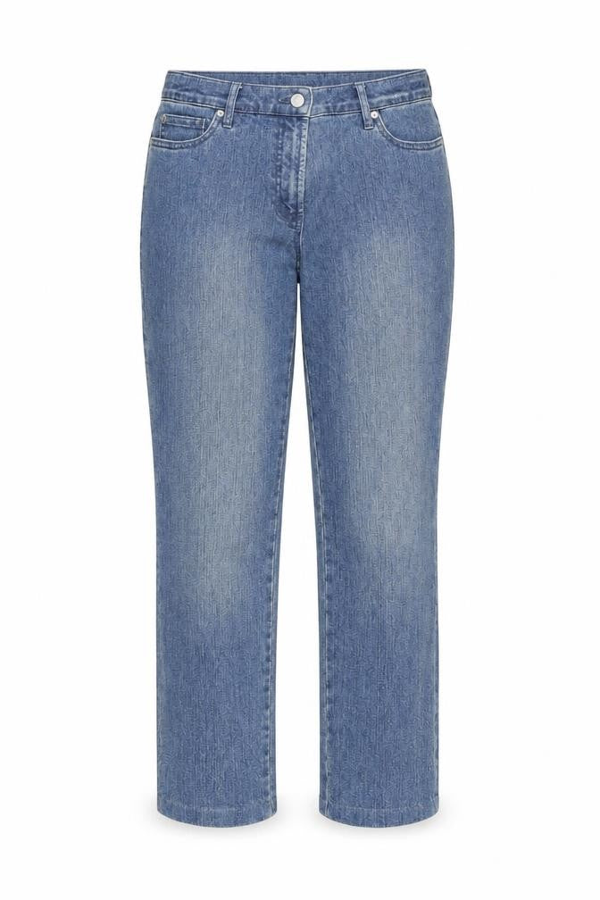 Vianni Womens Blue  Denim Straight Jeans Size 40 L27 in