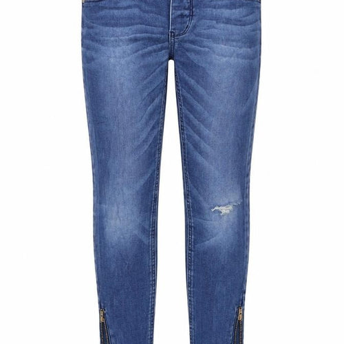 Lindex Girls Blue  Denim Skinny Jeans Size 9 Years