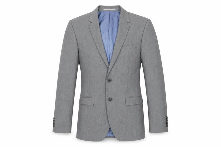 Burton Mens Grey Jacket Suit Jacket Size 36