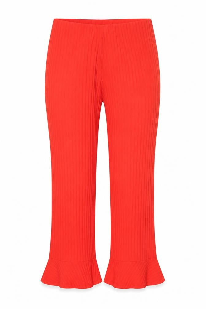 Zara Womens Red   Trousers  Size 6 L21.5 in