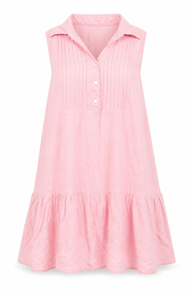 Front view of Full Sugap women’s pink trapeze & swing, size S