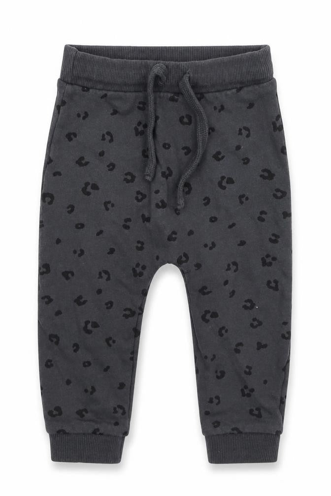 Disney Boys Grey Animal Print  Jogger Trousers Size 9-12 Months