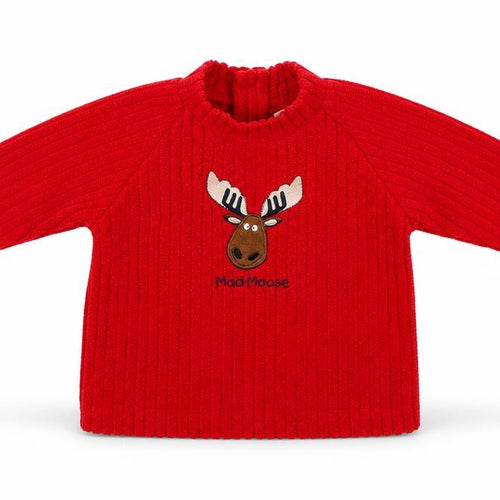 Mad Moose Baby Green  Fleece Pullover Jumper Size 0-3 Months